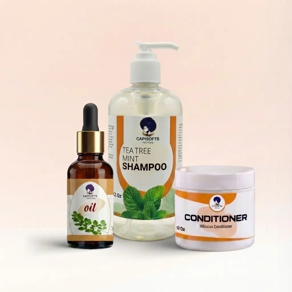 Tea Tree Mint Complete Trio - Capisofts Hair Care