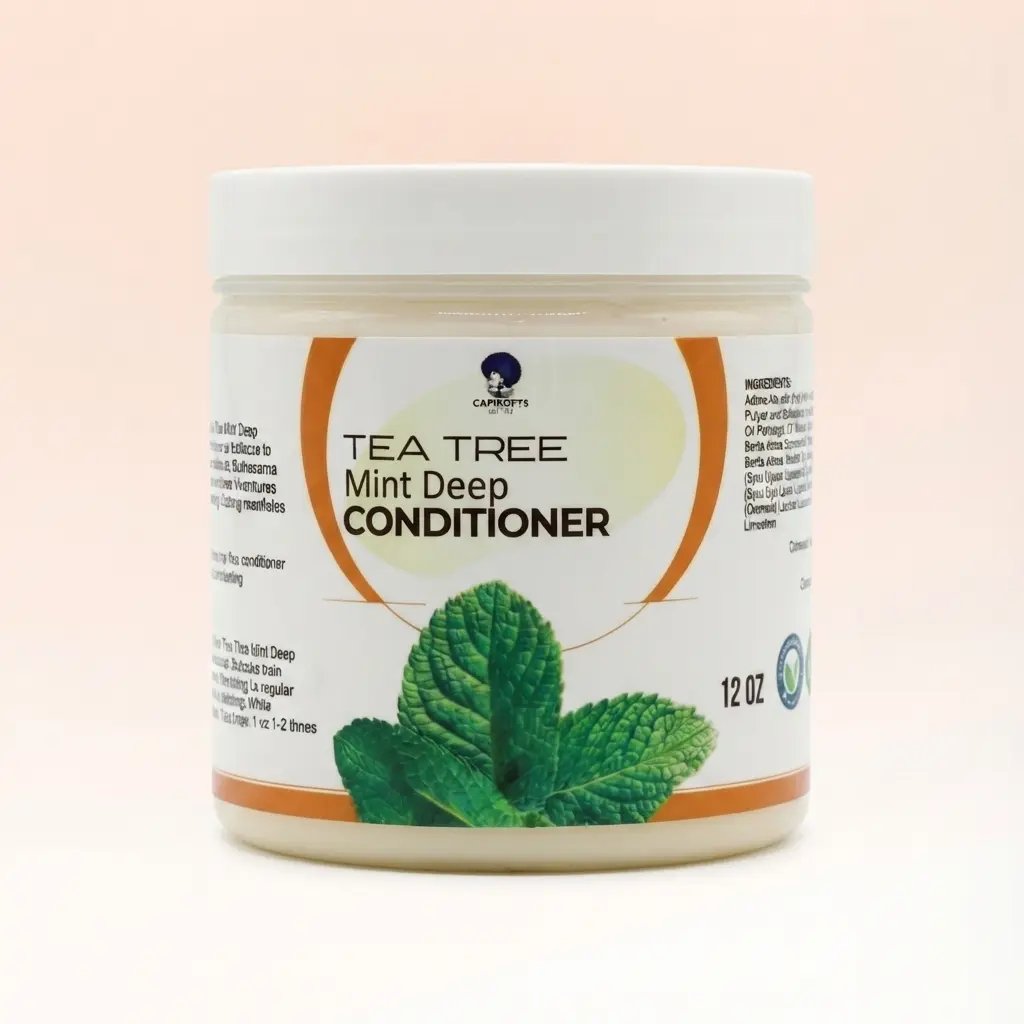 Tea Tree Mint Conditioner - Capisofts Hair Care