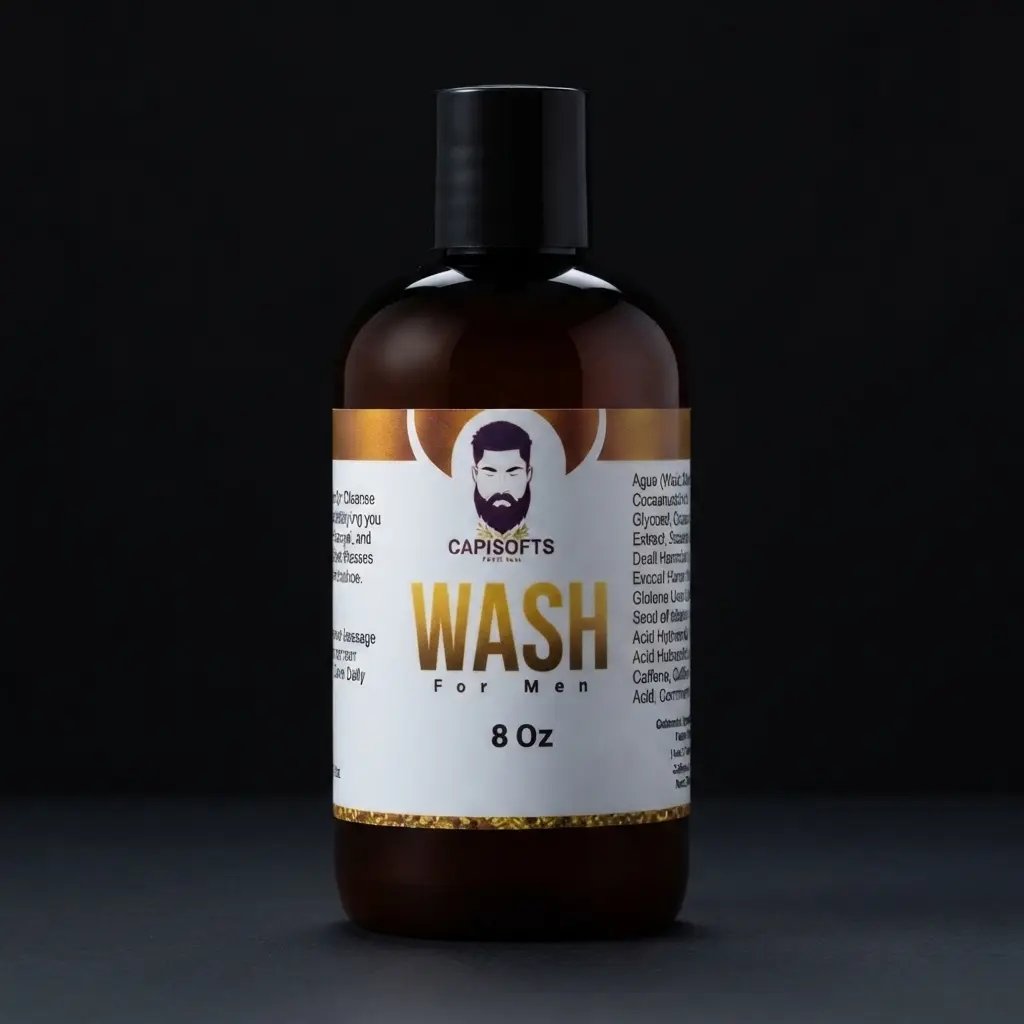 Wash for Men - Capisofts Hair Care